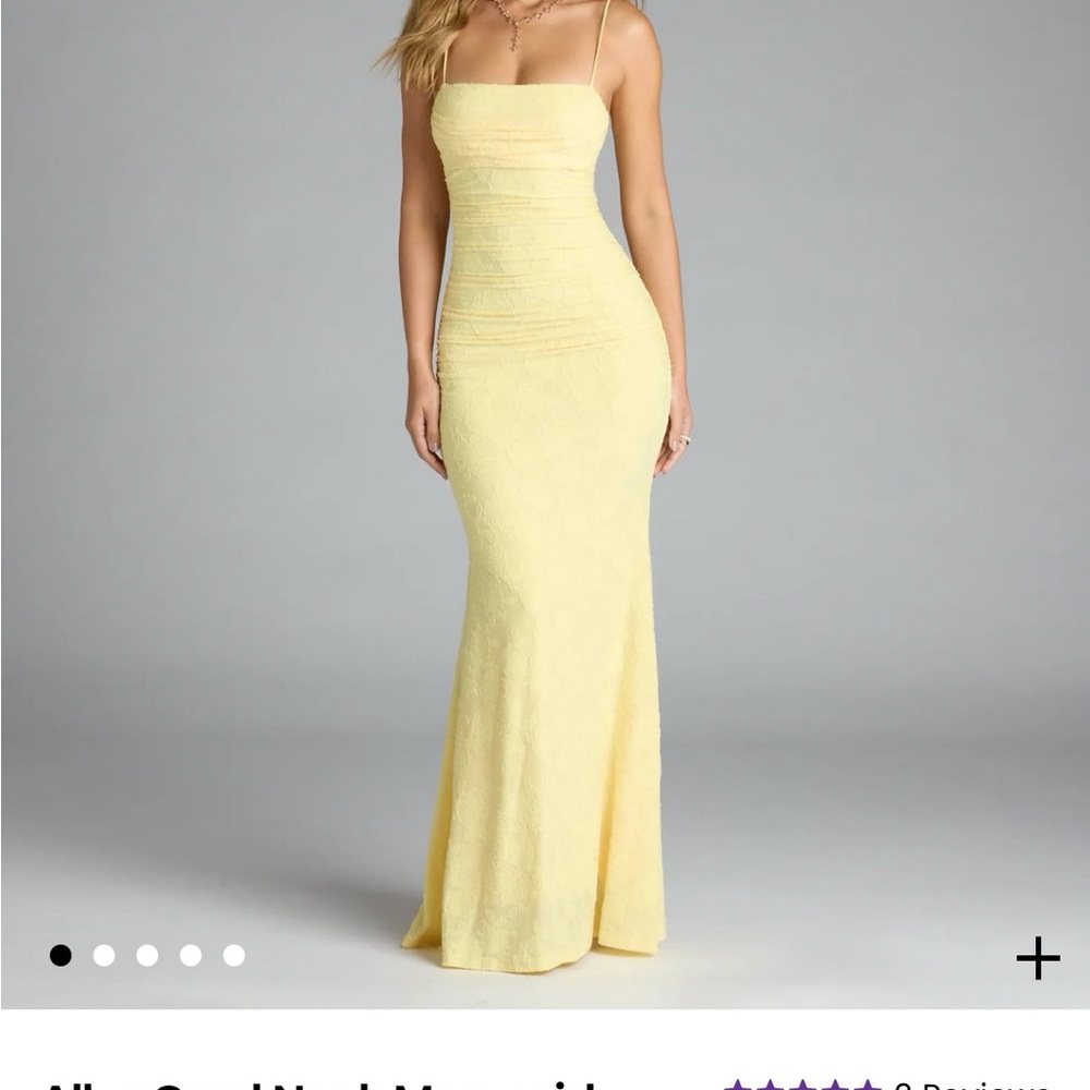 Windsor Yellow Maxi Dress